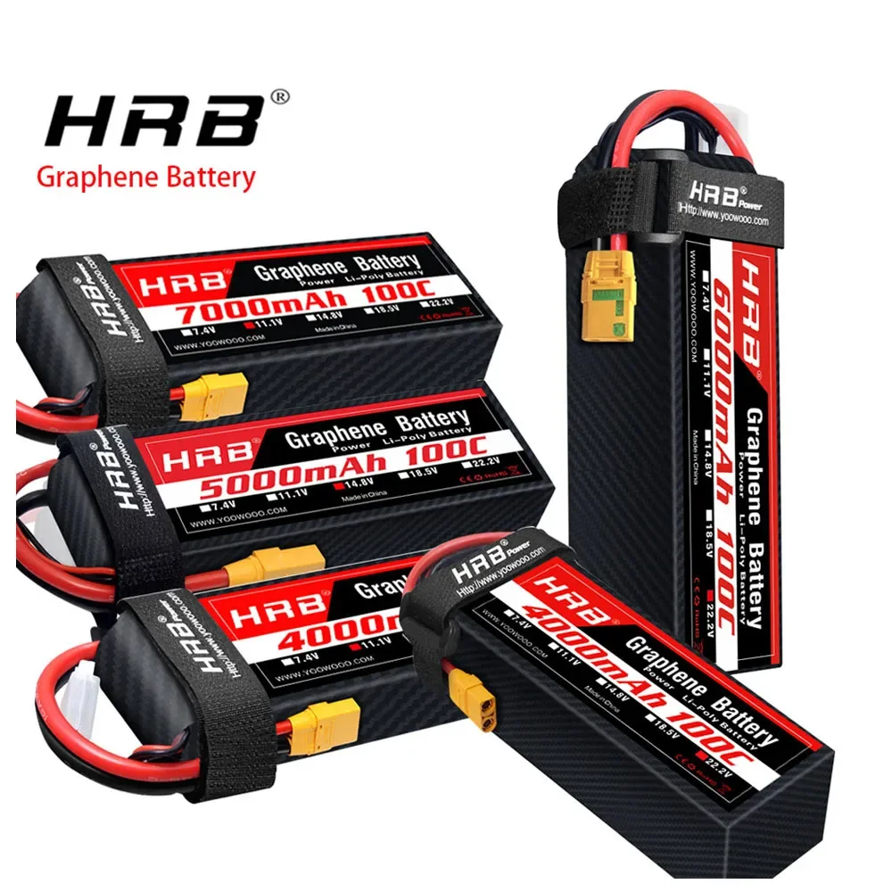 6S Lipo Battery 22.2V 5000Mah - بطارية جرافين 2S 3S 4S 6S