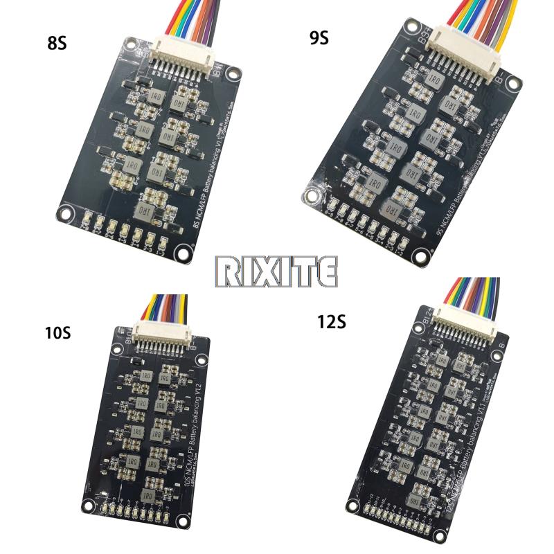 12S Lipo Battery Balancing Board - لوحة موازن نشطة BMS 8S 9S