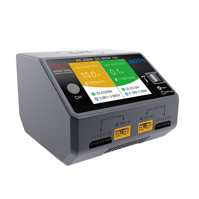 HOTA D6 Pro التيار المتناوب 20 - مراجعة Hota D6 Pro Dual Lipo Charger وسعره