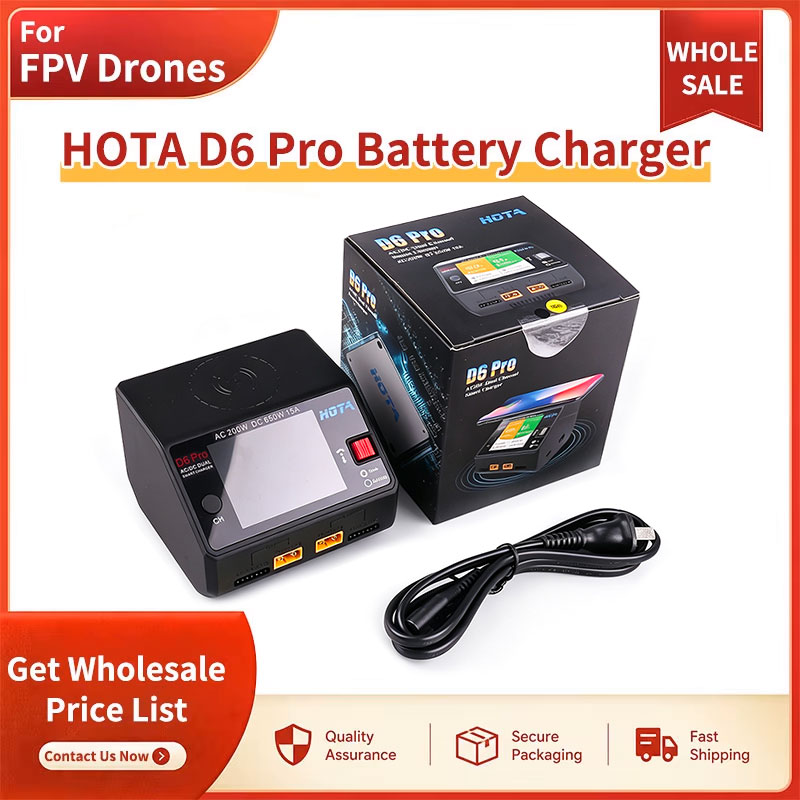 شاحن بطارية SNQP HOTA D6 Pro ث - مراجعة Hota D6 Pro Dual Lipo Charger وسعره