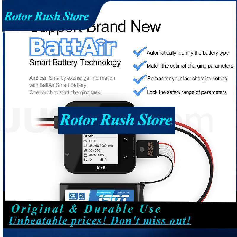 شاحن ومفرغ بطاريات RoRuSNew IS - مراجعة Isdt Air8 8S Lipo Charger وسعره