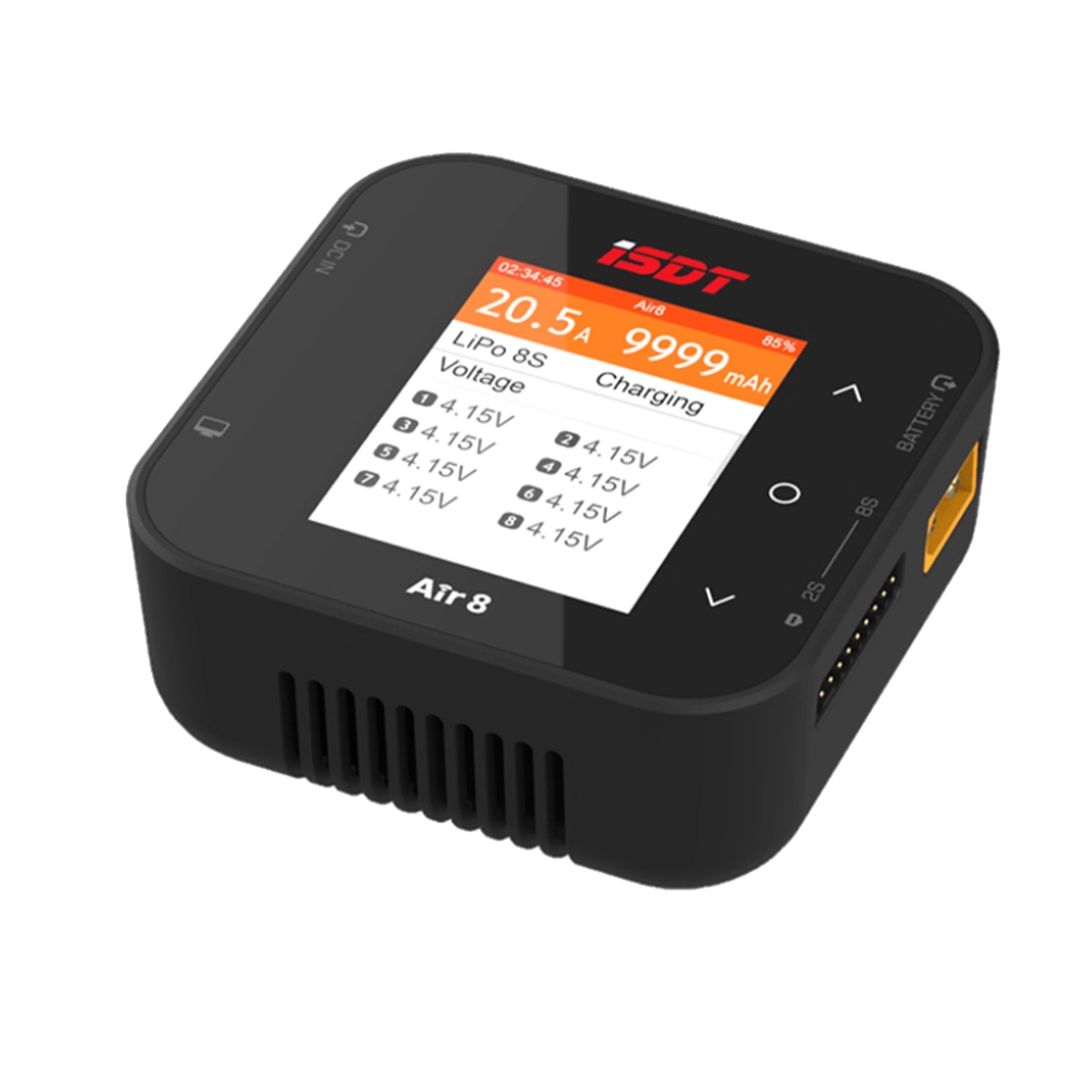 جديد ISDT Air8 يبو شاحن بطارية - مراجعة Isdt Air8 8S Lipo Charger وسعره
