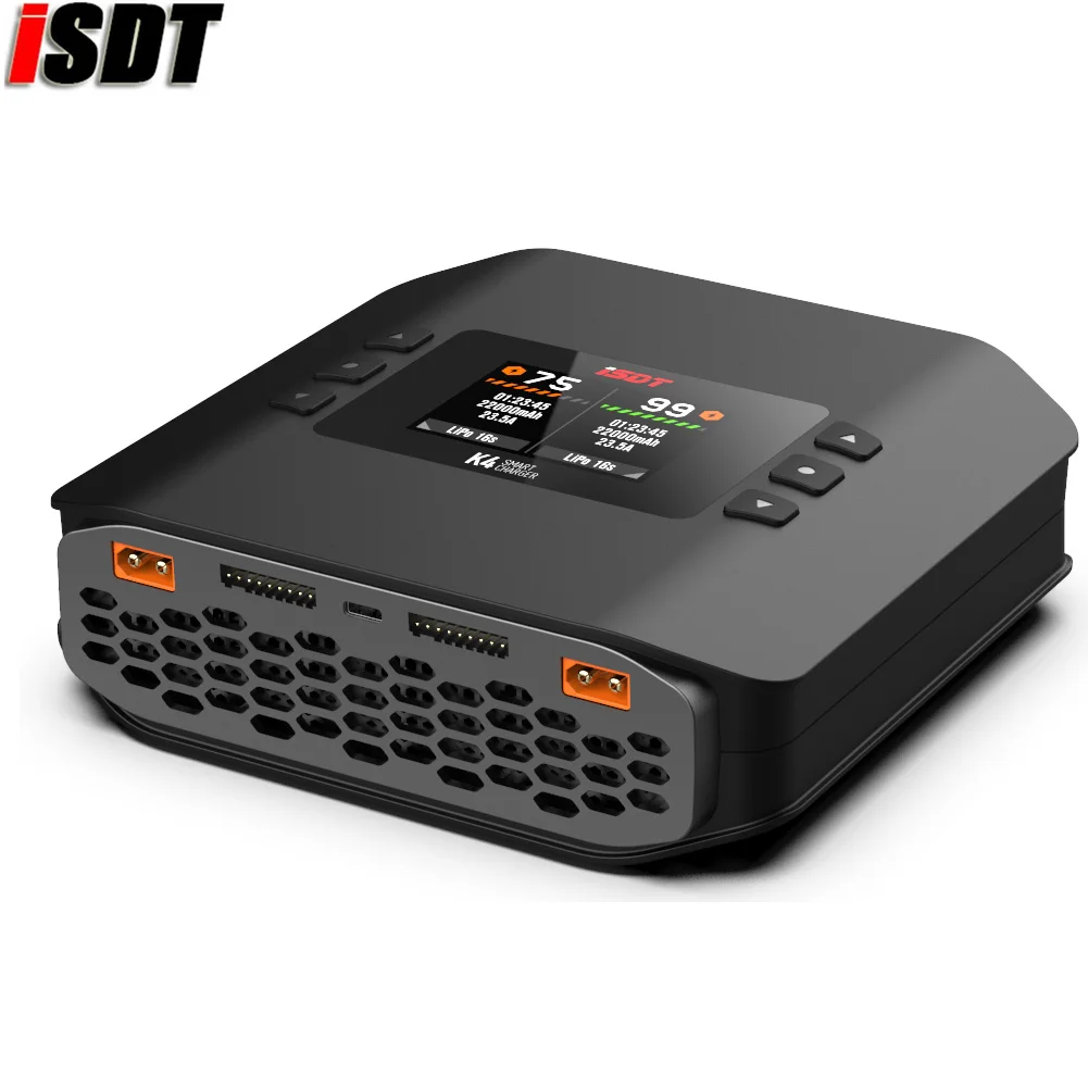 شاحن بطاريات مزدوج K4 بقوة 400 - مراجعة Isdt K4 Dual Lipo Charger وسعره