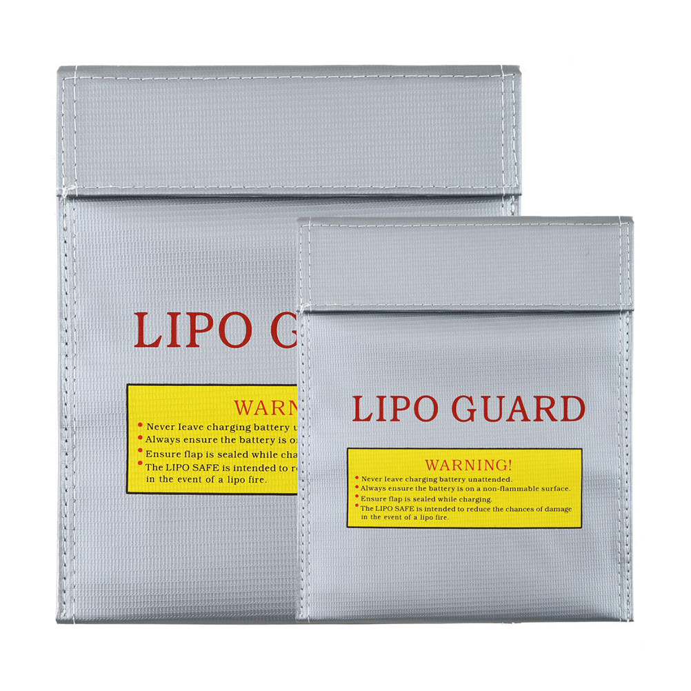 حقيبة شحن آمنة للبطاريات مقاس  - مراجعة Lipo Battery Fireproof Safety Charge Box وسعره